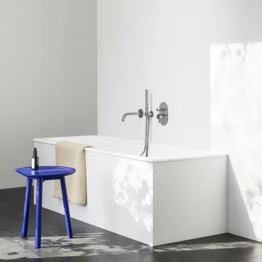 Espirit falba süllyesztet csaptelep, automatikus kétutas, belső egységgel ES 061.00CR.O2, króm