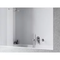   Eleganta falba süllyesztett csaptelep, háromutas, belső egység nélkül EL 068.00CR.O3.RB07F, Chrome