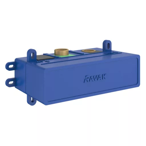 R-box 07D.50 R-box Horizontal alaptest a falba süllyesztett csaptelepekhez