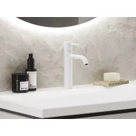   Espirit álló mosdócsaptelep 190 mm leeresztő nélkül ES 012.10WV, White Velvet