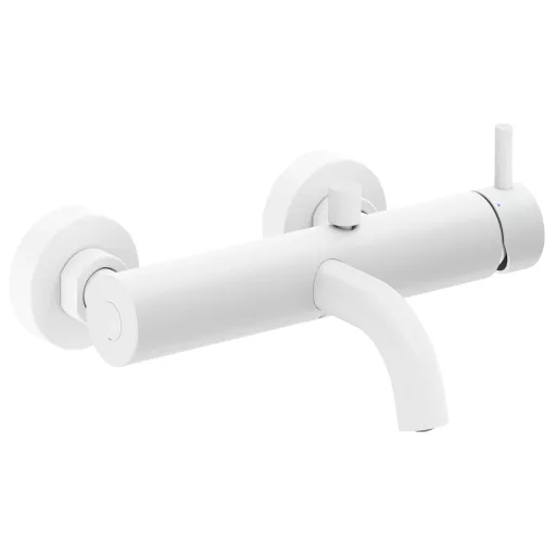 Espirit fali kádcsaptelep zuhanyszett nélkül ES 022.10WV, White Velvet