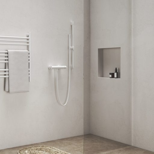 Espirit fali zuhanycsaptelep szett nélkül ES 032.10WV, White Velvet