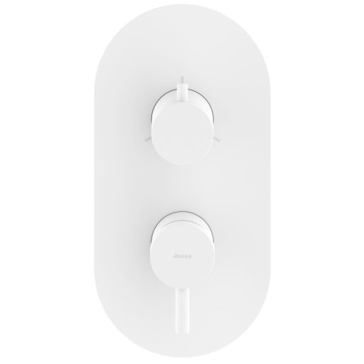 Espirit falba süllyesztett csaptelep, háromutas, belső egység nélkül ES 068.10WV.O3.RB07F, White Velvet