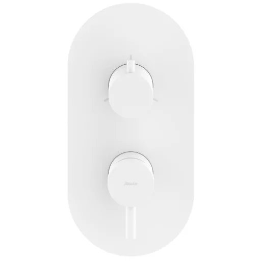 Espirit falba süllyesztett csaptelep, háromutas, belső egység nélkül ES 068.10WV.O3.RB07F, White Velvet