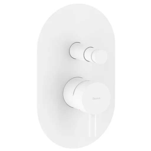 Espirit falba süllyesztet csaptelep, automatikus kétutas, belső egységgel ES 061.10WV.O2, White Velvet