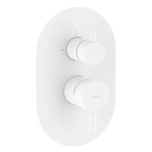 Espirit falba süllyesztett csaptelep, kétutas, belső egység nélkül ES 065.10WV.O2.RB07E, White Velvet