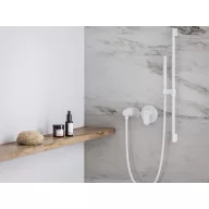   Eleganta falba szüllyesztett csaptelep, egyutas, belső egységgel EL 062.10WV.O1, White Velvet