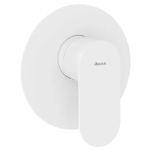 Eleganta falba szüllyesztett csaptelep, egyutas, belső egységgel EL 062.10WV.O1, White Velvet