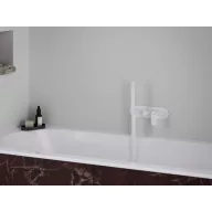   Eleganta falba süllyesztett csaptelep szettel, kétutas, belső egység nélkül EL 065.10WV.O2.RB07D.+S, White Velvet