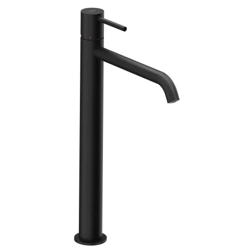 Espirit álló mosdócsaptelep 340 mm leeresztő nélkül ES 015.20BLM, matt fekete