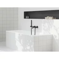   Espirit fali kádcsaptelep zuhanyszett nélkül ES 022.20BLM, matt fekete