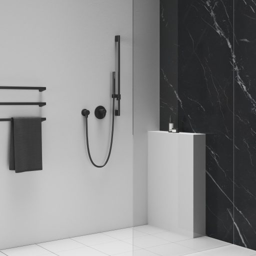 Espirit falba szüllyesztett csaptelep, egyutas, belső egységgel ES 062.20BLM.O1, matt fekete