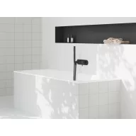   Espirit falba süllyesztett csaptelep szettel, kétutas, belső egység nélkül ES 065.20BLM.O2.RB07D.+S, matt fekete