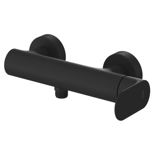 Eleganta fali zuhanycsaptelep szett nélkül EL 032.20BLM, matt fekete
