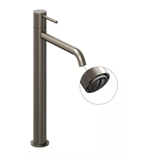 Espirit álló mosdócsaptelep 340 mm leeresztő nélkül ES 015.20GB, grafit