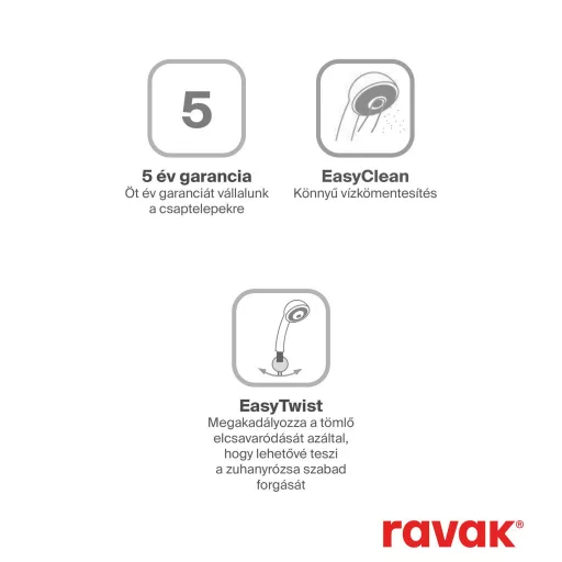 Espirit falba süllyesztett kádcsaptelep belső egységgel ES 021.20GB.O1, grafit