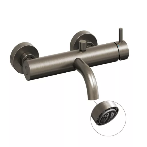 Espirit fali kádcsaptelep zuhanyszett nélkül ES 022.20GB, grafit