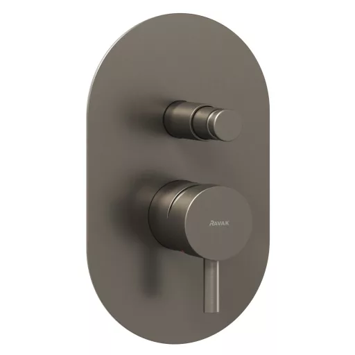 Espirit falba süllyesztet csaptelep, automatikus kétutas, belső egységgel ES 061.20GB.O2, grafit