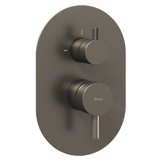 Espirit falba süllyesztett csaptelep, kétutas, belső egység nélkül ES 065.20GB.O2.RB07E, grafit