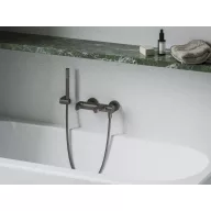   Eleganta fali kádcsaptelep zuhanyszett nélkül EL 022.20GB, grafit