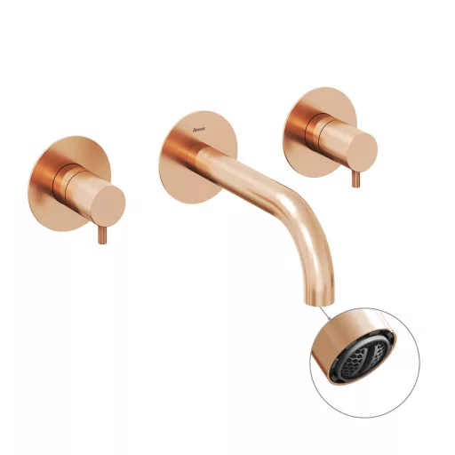 Espirit falba süllyesztett kádcsaptelep belső egységgel ES 021.60RGB.O1, rose gold