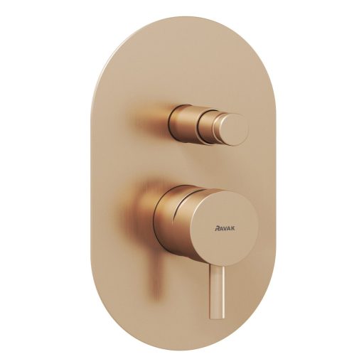 Espirit falba süllyesztet csaptelep, automatikus kétutas, belső egységgel ES 061.60RGB.O2, rose gold