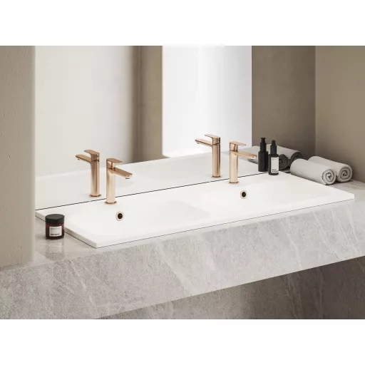 Eleganta álló mosdócsaptelep 170 mm leeresztő nélkül EL 012.60RGB, rose gold