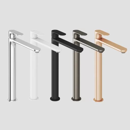 Eleganta álló mosdócsaptelep 335 mm leeresztő nélkül EL 015.60RGB, rose gold