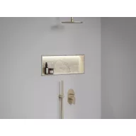   Eleganta falba süllyesztet csaptelep, automatikus, kétutas, belső egységgel EL 061.60RGB.O2, rose gold