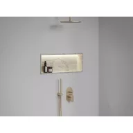  Eleganta falba süllyesztet csaptelep, automatikus, kétutas, belső egységgel EL 061.60RGB.O2, rose gold