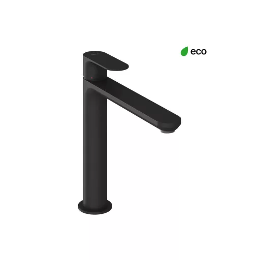 Eleganta álló mosdócsaptelep 220 mm leeresztő nélkül EL 014.20BLM, matt fekete