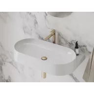   Eleganta álló mosdócsaptelep 220 mm leeresztő nélkül EL 014.60RGB, rose gold