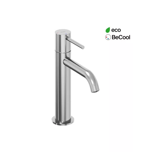 Espirit álló mosdócsaptelep BeCool 190 mm leeresztő nélkül ES 012.01CR, Chrome