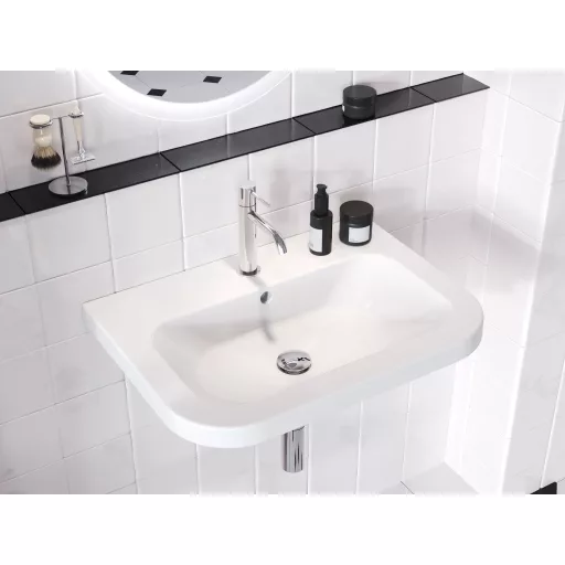 Espirit álló mosdócsaptelep BeCool 190 mm leeresztő nélkül ES 012.01CR, Chrome
