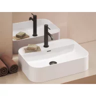   Espirit álló mosdócsaptelep BeCool 190 mm leeresztő nélkül ES 012.21GB, grafit