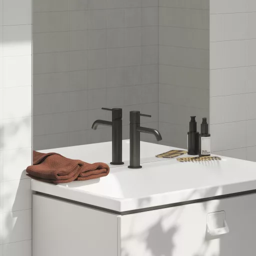 Espirit álló mosdócsaptelep BeCool 190 mm leeresztő nélkül ES 012.21GB, grafit