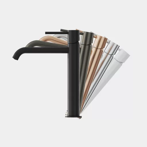 Espirit álló mosdócsaptelep BeCool 250 mm leeresztő nélkül ES 014.61RGB, rose gold