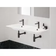   Eleganta álló mosdócsaptelep BeCool 174 mm leeresztő nélkül EL 012.21GB, grafit