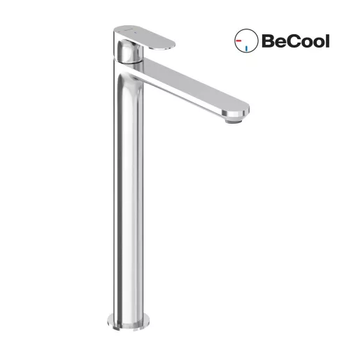 Eleganta álló mosdócsaptelep BeCool 335 mm leeresztő nélkül EL 015.01CR, Chrome