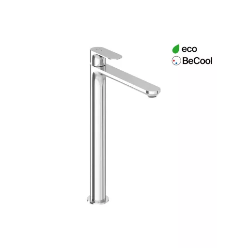 Eleganta álló mosdócsaptelep BeCool 335 mm leeresztő nélkül EL 015.01CR, Chrome