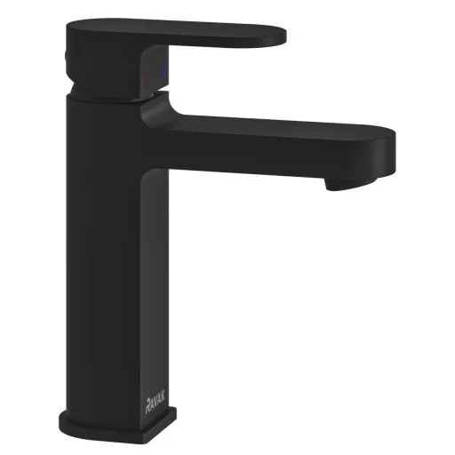 Chrome mosdócsaptelep 180 mm lefolyó nélkül CR 014.20BL, fekete