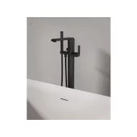   Flat padlón álló kádcsaptelep szettel FL 080.20BLM.RB07A, matt fekete