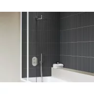   Chrome II termosztátos 3-utas csaptelep, alaptest nélkül CR II 067.00CR.O3.RB071, króm