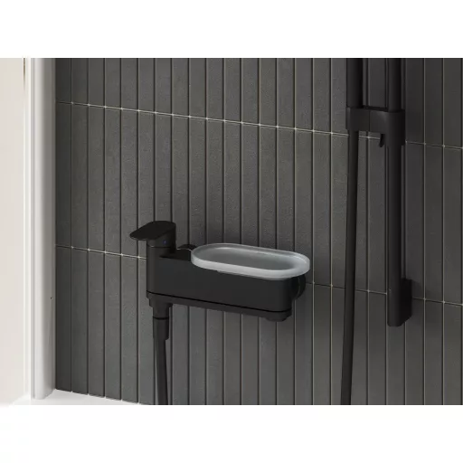 Chrome II kádcsaptelep szett nélkül CR II 022.20BL, fekete