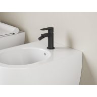   Chrome II bidécsaptelep 135 mm lefolyó nélkül CR II 056.20BL, fekete