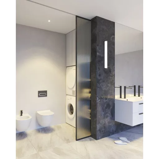 Chrome II bidécsaptelep 135 mm lefolyó nélkül CR II 056.20BL, fekete