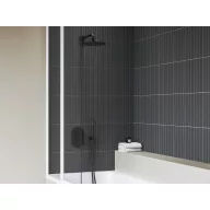   Chrome II termosztátos 3-utas csaptelep, alaptest nélkül CR II 067.20BL.O3.RB071, fekete