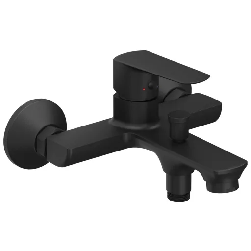 Life kádcsaptelep szett nélkül LF 022.20BLM, matt fekete