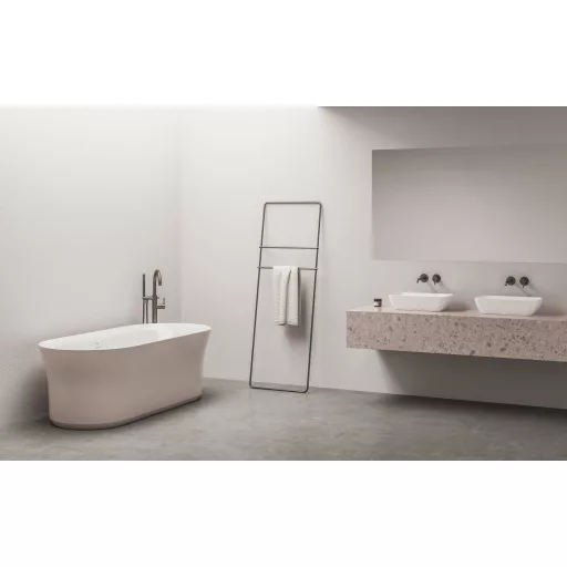 Espirit padlón álló kádcsaptelep szettel ES 080.20GB.RB07G, grafit