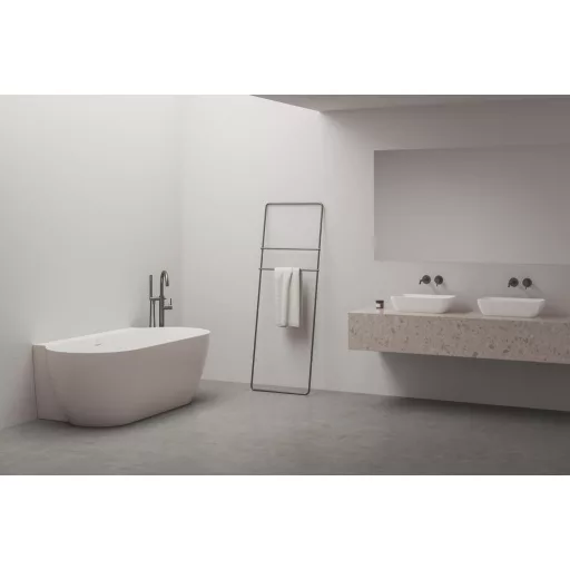 Espirit padlón álló kádcsaptelep szettel ES 080.20GB.RB07G, grafit